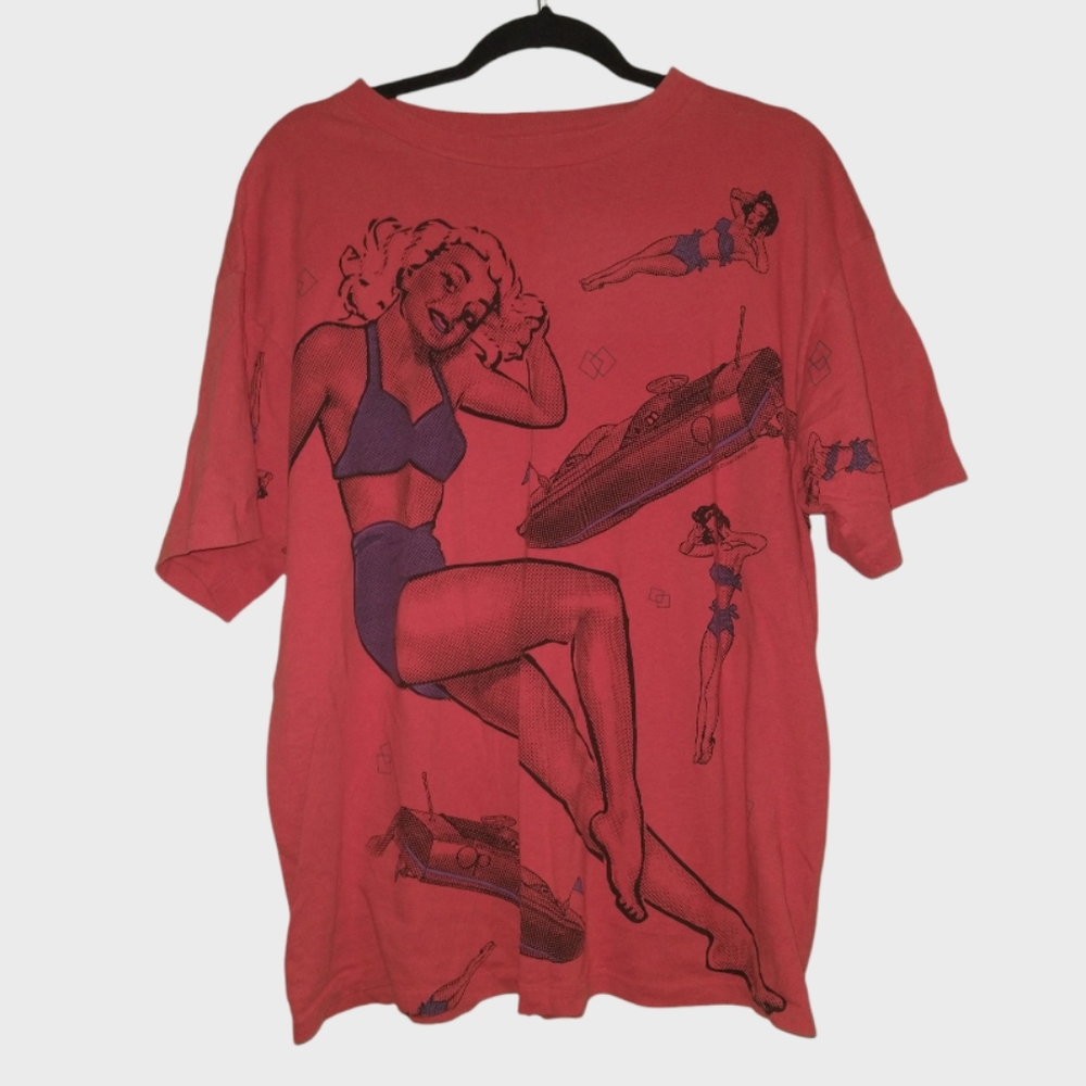 OP Pin Up Shirt Vintage